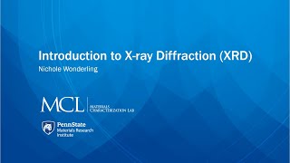 Introduction to Xray Diffraction XRD [upl. by Mathis]