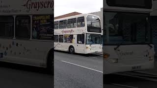 Grayscroft Scania Omnidekka NBZ 1670 Grimsby 16th April 2024 bus grimsby [upl. by Iglesias]