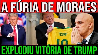 EXPLODIU JORNALISTA REVELA FÚRIA DE MORAES E LULA COM VITÓRIA ESMAGADORA DE TRUMP LULA DESESPERADO [upl. by Otsuj525]