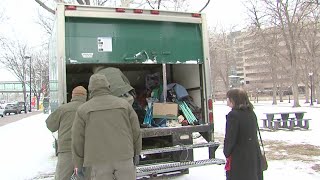 Kansas City sets up lost and found after shooting at Super Bowl rally [upl. by Dowzall755]