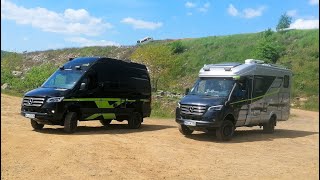 4x4 Camper Offroad Weekend HYMER MLT 570580 CrossOver amp Grand Canyon S [upl. by Nyasuh850]