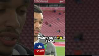 TRENT ALEXANDER ARNOLD ABOUT KLOPP AS A COACH BY LIVERPOOL  THE LAST DANCE interview sky sports [upl. by Alleber418]