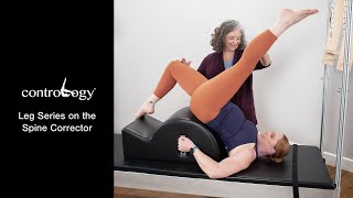 Classical Pilates Leg Series on the Spine Corrector  Contrology® Exercise Break [upl. by Zetnwahs]