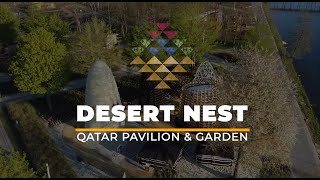 The Desert Nest Qatar Pavilion at Floriade 2022 [upl. by Atoiyanap]