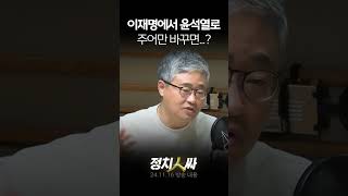 정치인싸 quot이재명 위해서 민주당 방탄quot vs quot주어만 윤석열로 바꾸면 국힘도 똑같아quot [upl. by Iralam787]