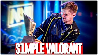 S1MPLE Plays a LAN Showmatch in VALORANT Radiant Asia Invitational [upl. by Nawyt]