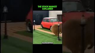 The Stock Market Explained 😂 acequisition Subscribe for investing and asset protection tips 📈 [upl. by Drallim]