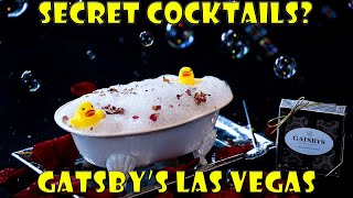 100 Cocktail at Gatsbys Cocktail Lounge  Resorts World Las Vegas [upl. by Airdua]