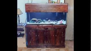 How to Build a Fish Tank Stand [upl. by Ahsimed]