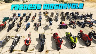 GTA V Online which is the fastest bike in 2021  Top Speed [upl. by Reifel]