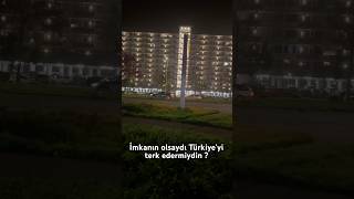 İmkanın olsaydı Türkiye’yi terk edermiyidin kısavideolar shortvideolar shortvideos hollanda [upl. by Ditter]