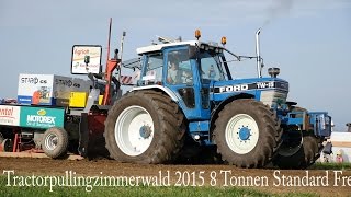 8 Tonnen Standard Freitag 2015 Tractorpulling Zimmerwald [upl. by Kcirdorb223]