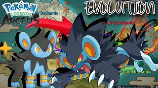 How to Evolve Luxio Into Luxray In Pokémon Legends Arceus [upl. by Nivra]