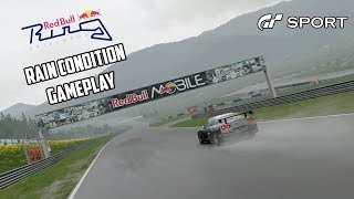 GTSport RedBull Ring Rain Conditions  Hot Lap New Track [upl. by Atteuqahc]