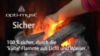 Bedienungsanleitung  Technik Optimyst und Optiflame Flammeneffekte für Elektrokamine ewt [upl. by Nawaj]