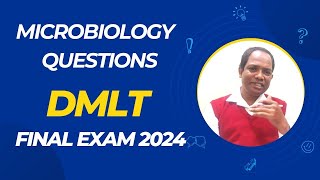 Microbiology Questions for DMLT Final Exam 2024 [upl. by Htidirem]