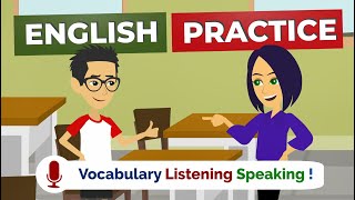 Improve English Speaking Skills with Listening and Shadowing English Conversation Practice [upl. by Urbanna607]