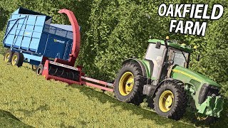 TIME TO SILAGE  Farming Simulator 17  Oakfield Farm  Episode 15 [upl. by Abott]