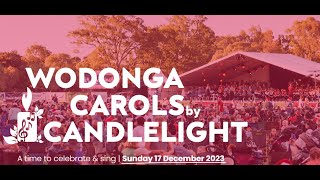 Christmas Carols  Wodonga Carols by Candlelight 2023 Finale [upl. by Ruhtracam]