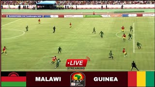 🔴LIVE Malawi vs Guinea  Match Live Stream Africa Cup Of Nations Qualifiers2024 Analysis [upl. by Llatsyrk321]