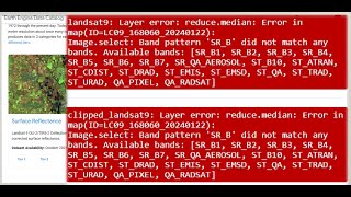 HOW TO CORRECT LANDSAT 9 BAND SELECTION MISTAKES IN GEE 🚀 [upl. by Naresh218]