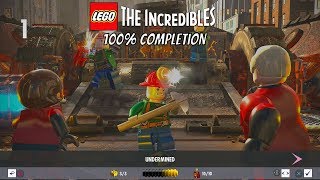 LEGO The Incredibles  100 Completion  Chapter 1 Undermined Violet Parr Fironic Unlocked [upl. by Su]