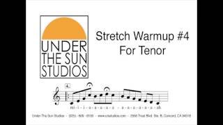 Vocal Stretch Warmup 4 for Tenor [upl. by Doowle]