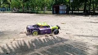 RC CAR 15 SCALE BUGGY ROVAN BAJA 5B  losi 5T [upl. by Okimik]