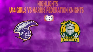 U14 Girls vs Harris Federation Knights  Croyden [upl. by Jephum896]