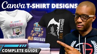 Canva TShirt Design For Beginners Complete Guide [upl. by Ahsemo421]