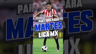 Partidos para este Martes de la Liga Mx ⚽️ligamx ligabbvamx futbolmexicano [upl. by Nryhtak]