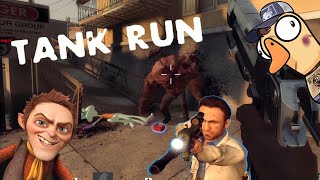 ESCAPANDO DE LOS TANKS con MIS AMIGOS en LEFT 4 DEAD 2 😎 [upl. by Tiemroth564]