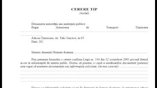 Tutorial completare cerere tip [upl. by Eiromem322]