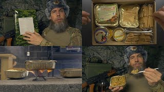 Russian Military MRE with Comrade Yuri  ASMR [upl. by Maxim]