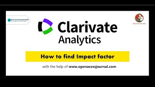 How to find Impact factor  Impact factor  2020  Journals impact factor list [upl. by Eekorehc686]