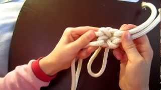 How to tie the Fiador Knot for a Rope Halter [upl. by Atelokin]