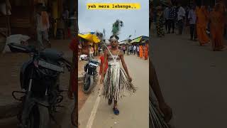 yeh mera lehenga🙏 dance prankvideo funnyfashion prankvideo [upl. by Flanigan]