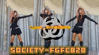 Cybergoth dance Dance CyberAnna  SocietyFGFC820 [upl. by Ythomit]