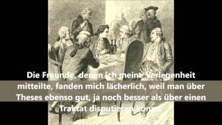 Goethe Dichtung und Wahrheit 11 11c von ae – Dieter Hattrup liest [upl. by Marienthal]