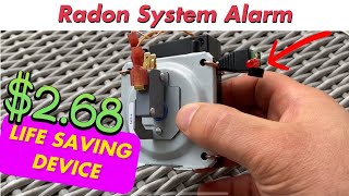 LifeSaving Audio Radon System Alarm DIY  runs on batteries for years [upl. by Anilek]