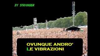 OVUNQUE ANDRO  LE VIBRAZIONI 1 T  KARAOKE [upl. by Ottie224]