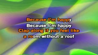 Pharrell Williams  Happy Karaoke  Lyric Video [upl. by Rimaj975]