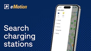 OMV eMotion App  Search charging stations [upl. by Ajad]