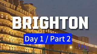 BRIGHTON HOLIDAY VLOG  FAMILY MINI BREAK DAY 1  PART 2 [upl. by Akeemat299]