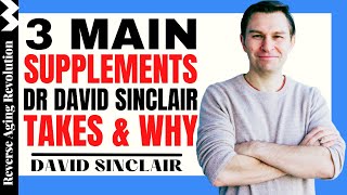 3 Main Supplements Dr David Sinclair Takes amp Why  Dr David Sinclair Interview Clips [upl. by Erine]