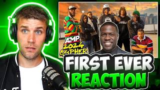 KEVIN HART IS THE NEW BIG THREE  Rapper Reacts to AMP FRESHMAN CYPHER 2024 REACTION [upl. by Leak]