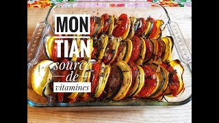 Recette de mon TIAN AUX LÉGUMES DU POTAGER [upl. by Ydnat136]