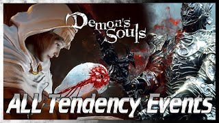 ALL Pure White  Black Tendency Events  Primeval Demon Locations  Demons Souls PS5 デモンズソウル [upl. by Ecirtnahs]