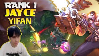 🔴 JayceKing YiFan Jayce vs Fiora  YiFan Rank 1 Jayce Guide [upl. by Rhodie]