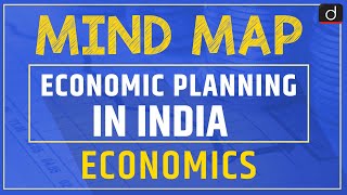 Economic Planning in India MINDMAP  Drishti IAS English [upl. by Krahling995]